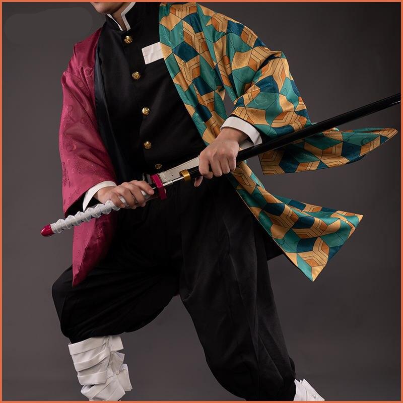 Uwowo Demon Slayer Giyuu Tomioka Cosplay Costume Presale Kimetsu No Yaiba Mangainspired Mans Slaying Corps Uniform - 18