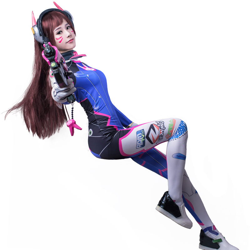 Overwatch Dva Hana Song Cosplay Pistol Prop Gameinspired Halloween Party Toy Accessory - 1