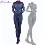 Eva Anime Cosplay Asuka Langley Soryu Ayanami Rei Ikari Mari Costume Women Bodysuit Zentai Suit - 6