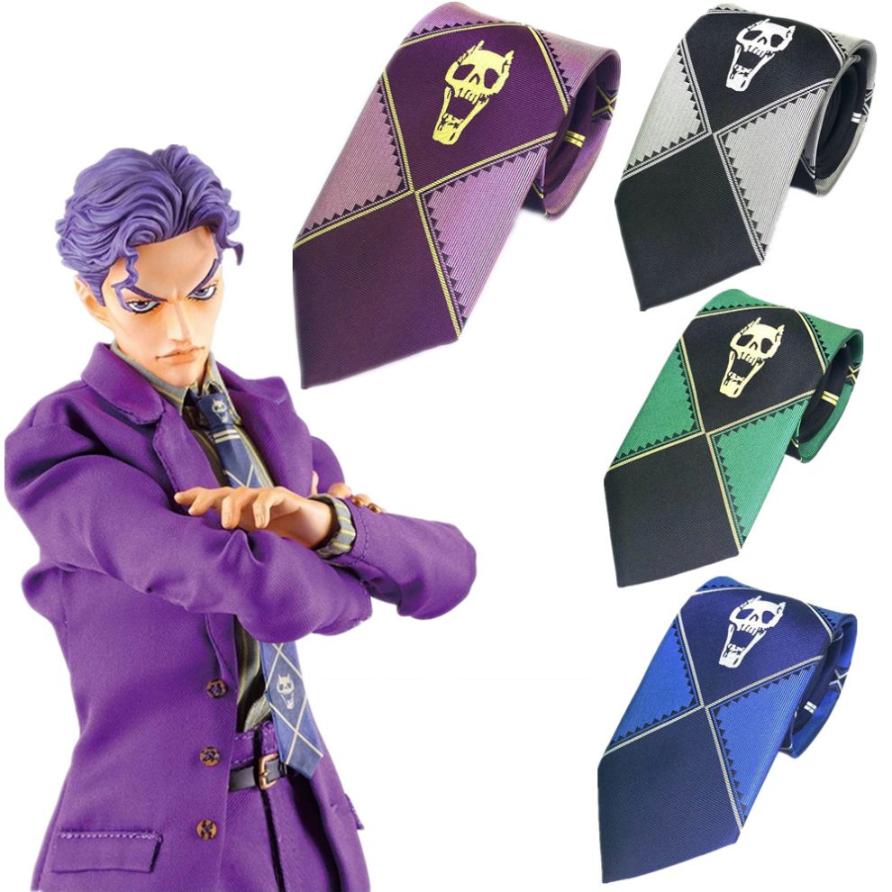 Kira Yoshikage Ebay JoJo's Bizarre Adventure Tie - Kira Yoshikage
