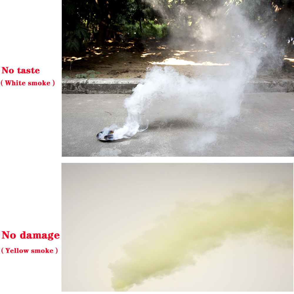 5pcsbox Halloween Color Smoke Bomb Photography Aid Decoration Tool Party Surprise - 5