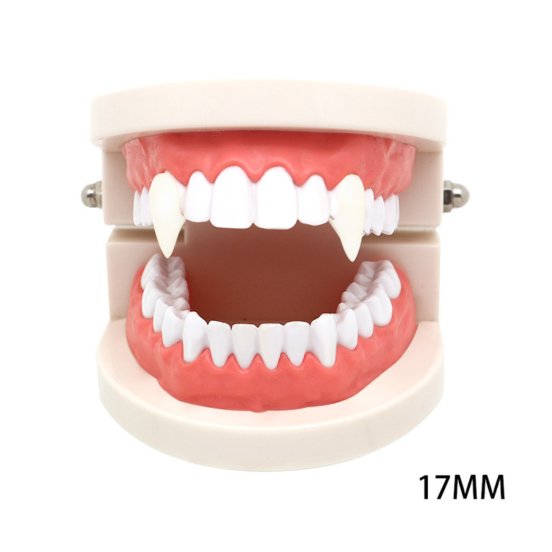 2pcs Halloween Cosplay Prop Kids Vampire Teeth Zombie Dentures Werewolf Fangs For Costume Parties - 4