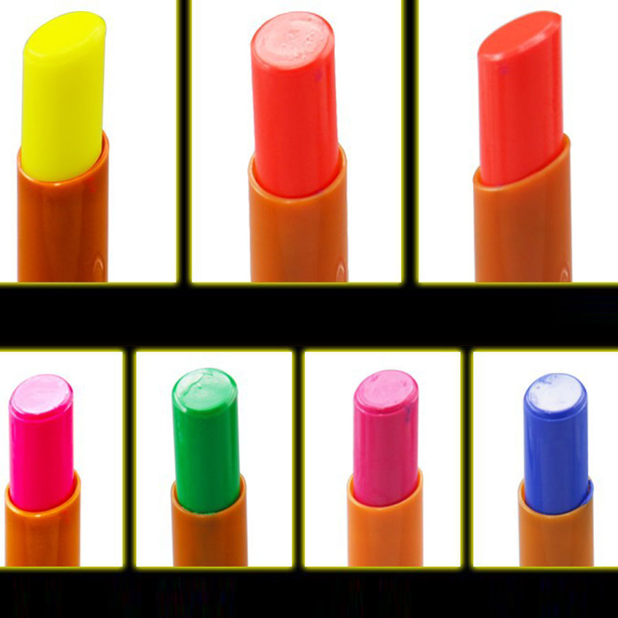 Luminous Glow Lipstick Lip Stick Fluorescence In Dark Stage Nightclubs Performance Party Makeup Rave Led Favors - 3