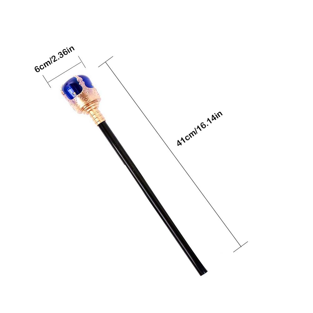 King Crown Scepter Hat Halloween Stage Masquerade Decoration Cosplay Emperor Child Adult Party - 6