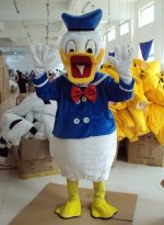 Adult One Pair Donald Duck And Daisy Mascot Costumes - 2