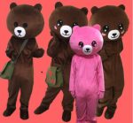 Halloween Funny Brown Bear Mascot Costume Suit Adult Cosplay Party Game Dress Outfits Clothing Advertising Carnival Xmas Easter - 4