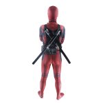 Halloween Deadpool Belt Waist Bags Back Strap Suit Cosplay Costume Sword Holder Gun - 6