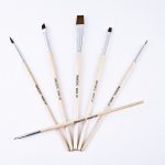 Makeup Body Paint 6pcs Brushes Cosplay Art Schmink Foundation Powder Eyeshadow Make Up Set Tools - 2