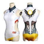 Game Overwatch Dva Cosplay Costume Sexy Ow D Va Mercy Spandex Anime Swimsuit One Piece - 3