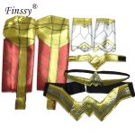 Child Dawn Justice Wonder Woman Cosplay Costume Girls Halloween Kids Short Sleeve Dress - 6