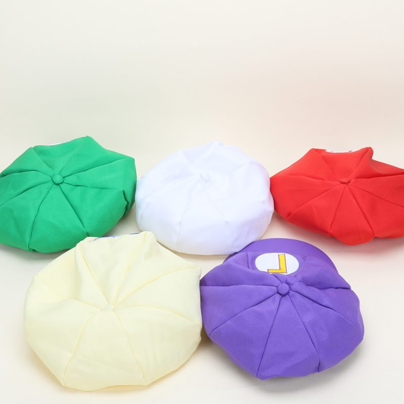 Cartoon Super Mario Bros Hat Cap Luigi Wario Waluigi Cosplay Baseball