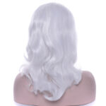 Santa Claus Long White Beard And Wig Set For Christmas Cosplay - 4