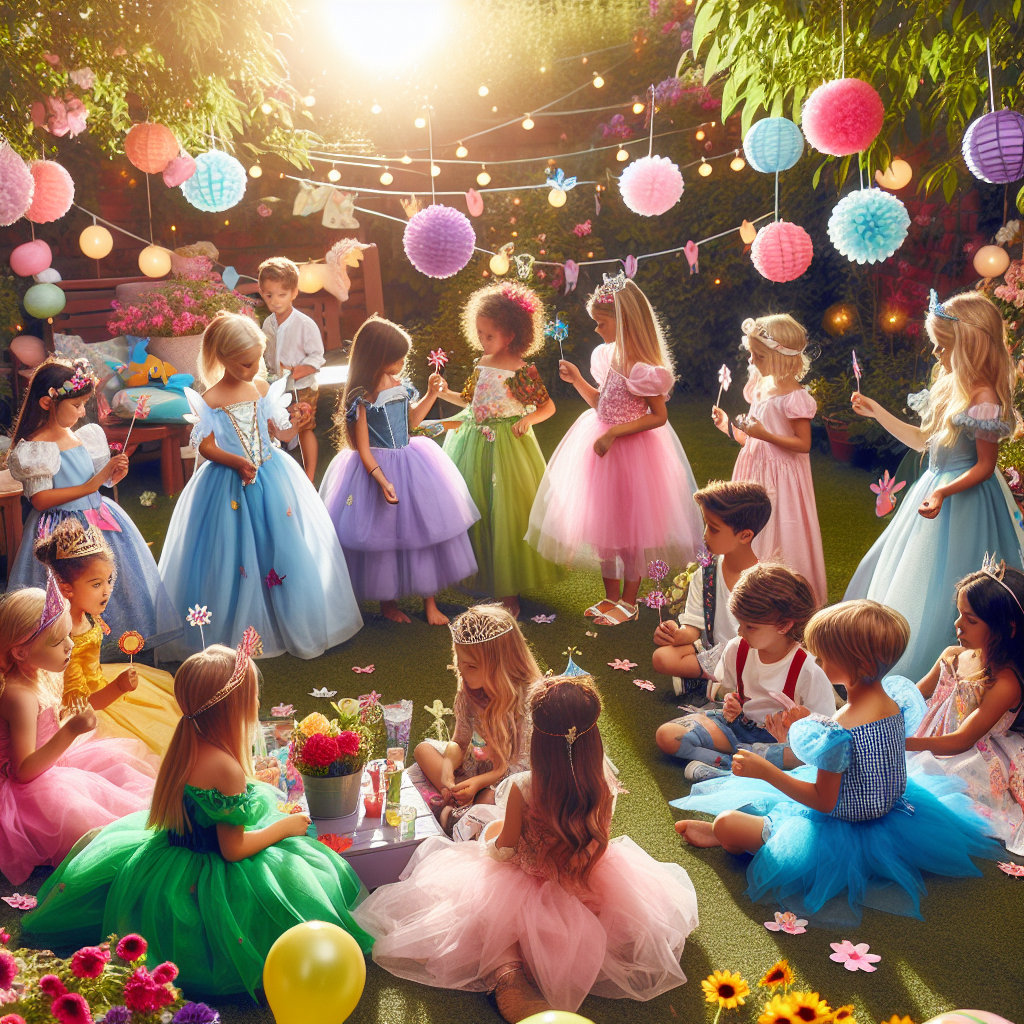 Essential Features of Adorable Princess Outfits for Kids' Summer Parties and Events  