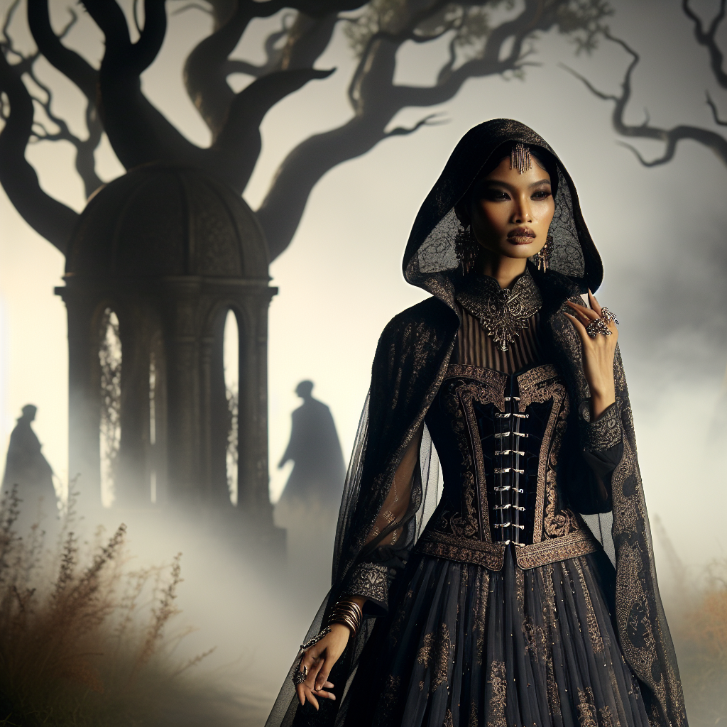Exploring the Allure of a Stylish Gothic Dress for Cosplay and Halloween Events  