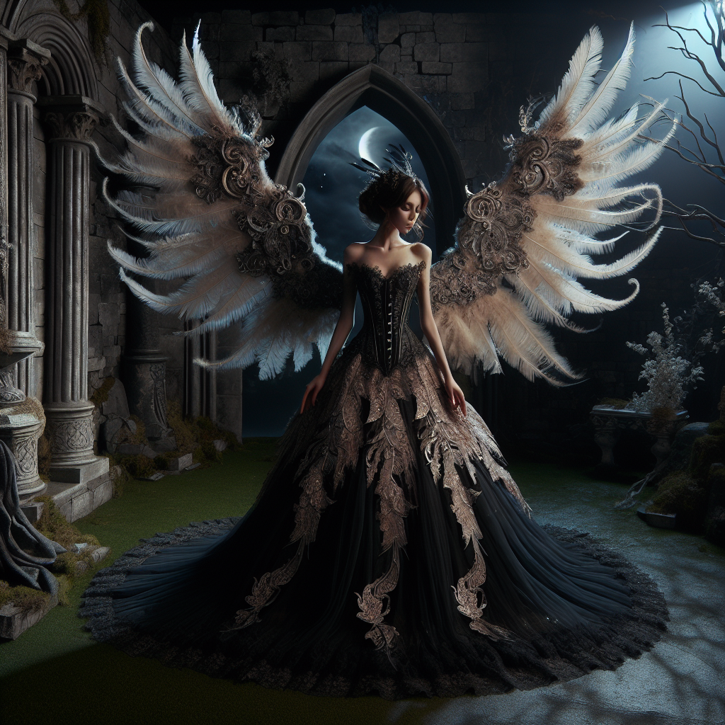 The Versatility of Elegant Gothic Angel Wings for Various Occasions