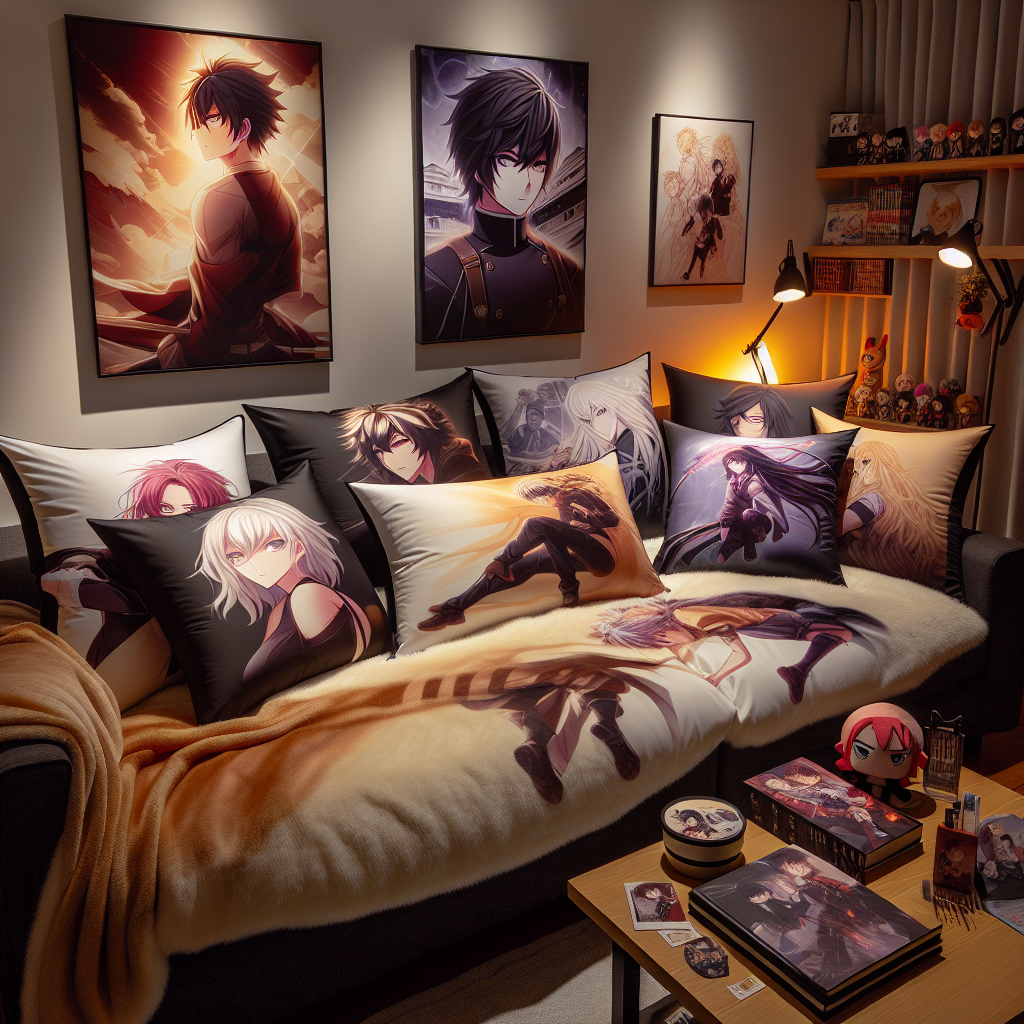 Exploring the Unique Design of Dual-sided L Lawliet Pillowcases for Death Note Fans  