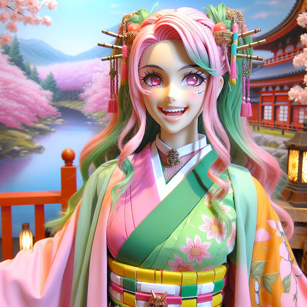Vibrant Colors That Capture the Essence of Your Favorite Demon Slayer Character  