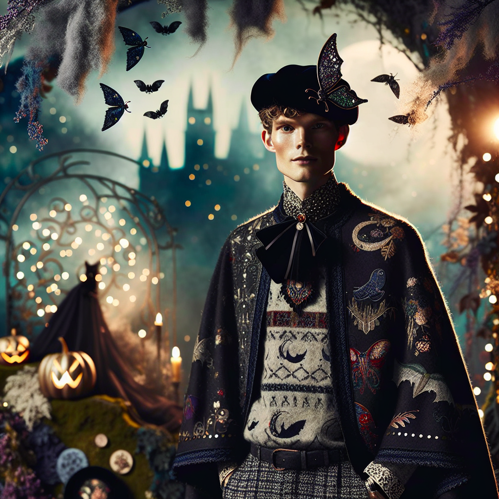 Bat-Inspired Vampire Outfit: Merging Mystique with Playful Charm for Themed Events   Bat-Inspired Vampire Outfit: Merging Mystique with Playful Charm for Themed Events