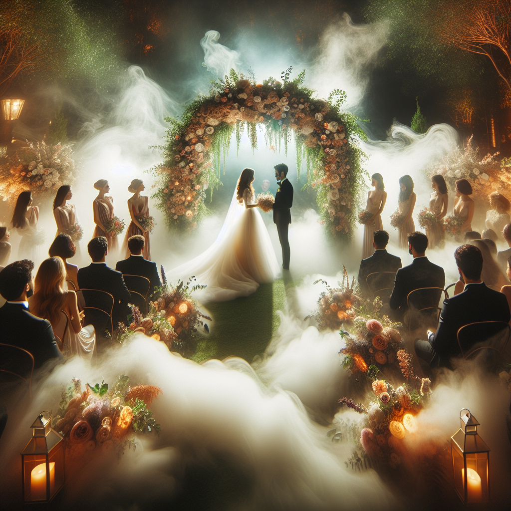 Unique Fog Solutions for Unforgettable Wedding Decorations and Romantic Settings   Unique Fog Solutions for Unforgettable Wedding Decorations and Romantic Settings