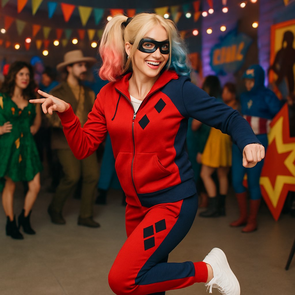 The Versatility of the Harley Quinn Jogging Costume for Cosplay Events  