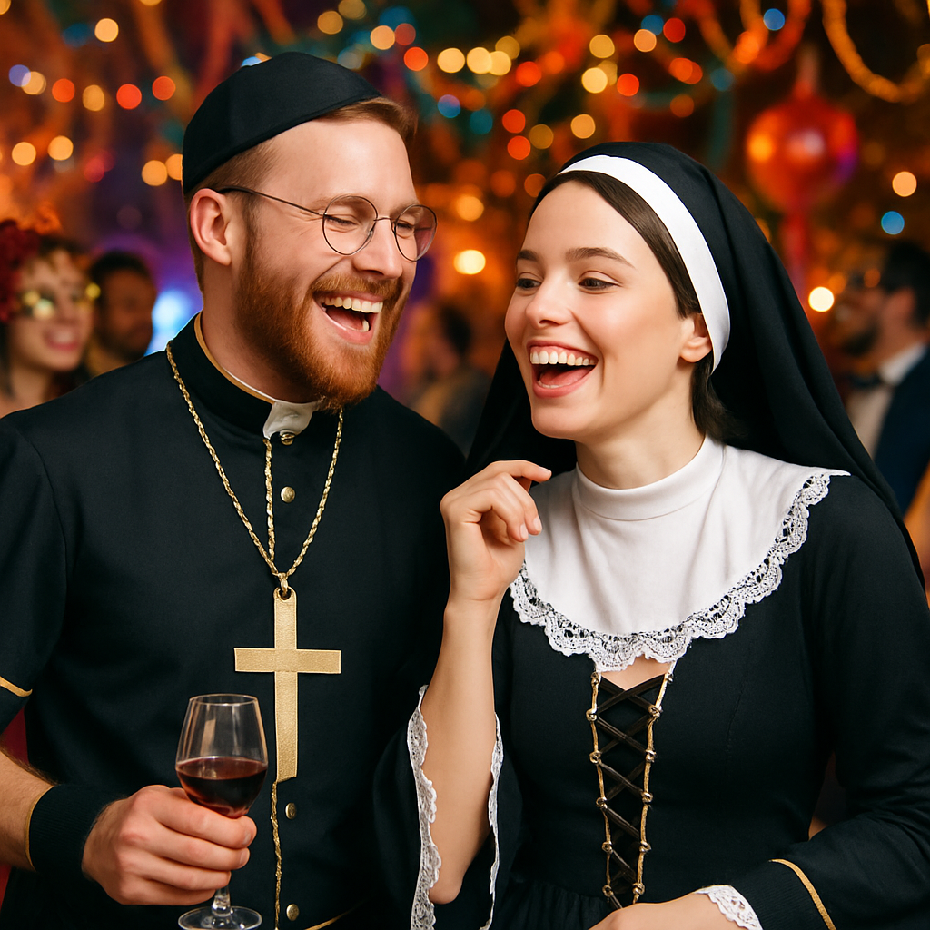 Playful Priest and Nun Costumes for Stage Performances: Combining Fun with Tradition  