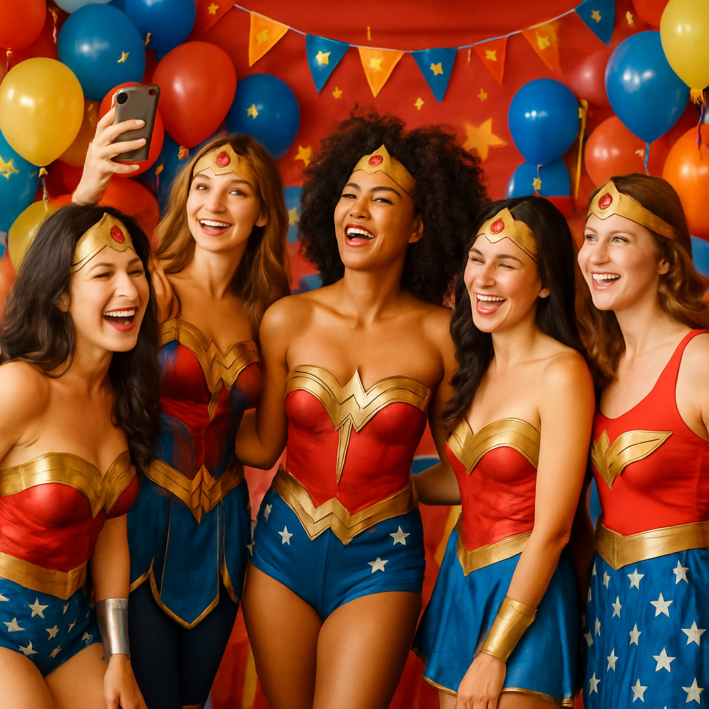 Embrace Fantasy and Fun with Playful Wonder Woman Inspired Outfits for Themed Events  