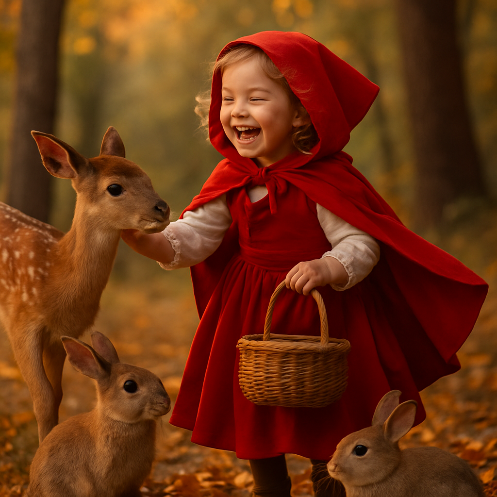 Creating a Fun and Festive Atmosphere with a Red Riding Hood Outfit for Children