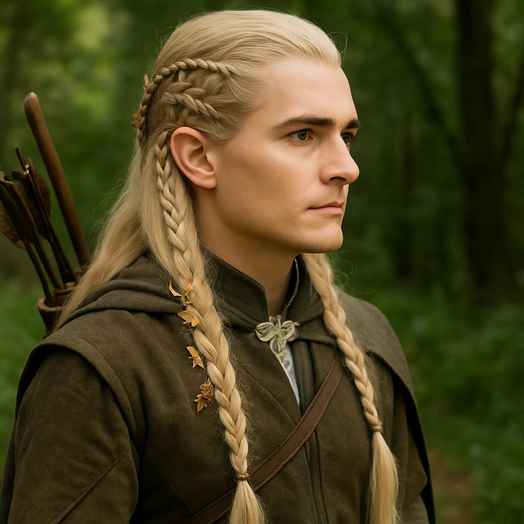 Craftsmanship and Comfort: What to Expect from a Long Braided Wig for Legolas Cosplay  